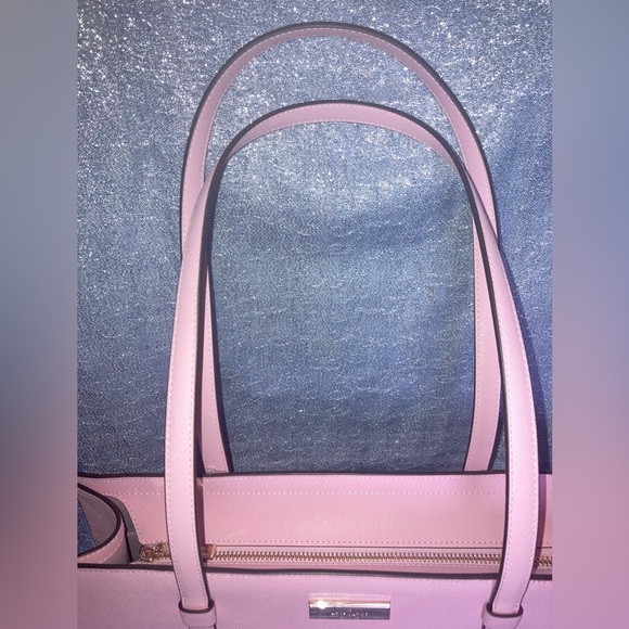 Kate Spade "Kenzie" Pink Horizon Saffiano Leather Medium Tote NWT - Picture 8 of 16